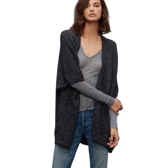Aritzia Sweaters - ARITZIA Community Iconic Cape Cardigan Blue Size Small